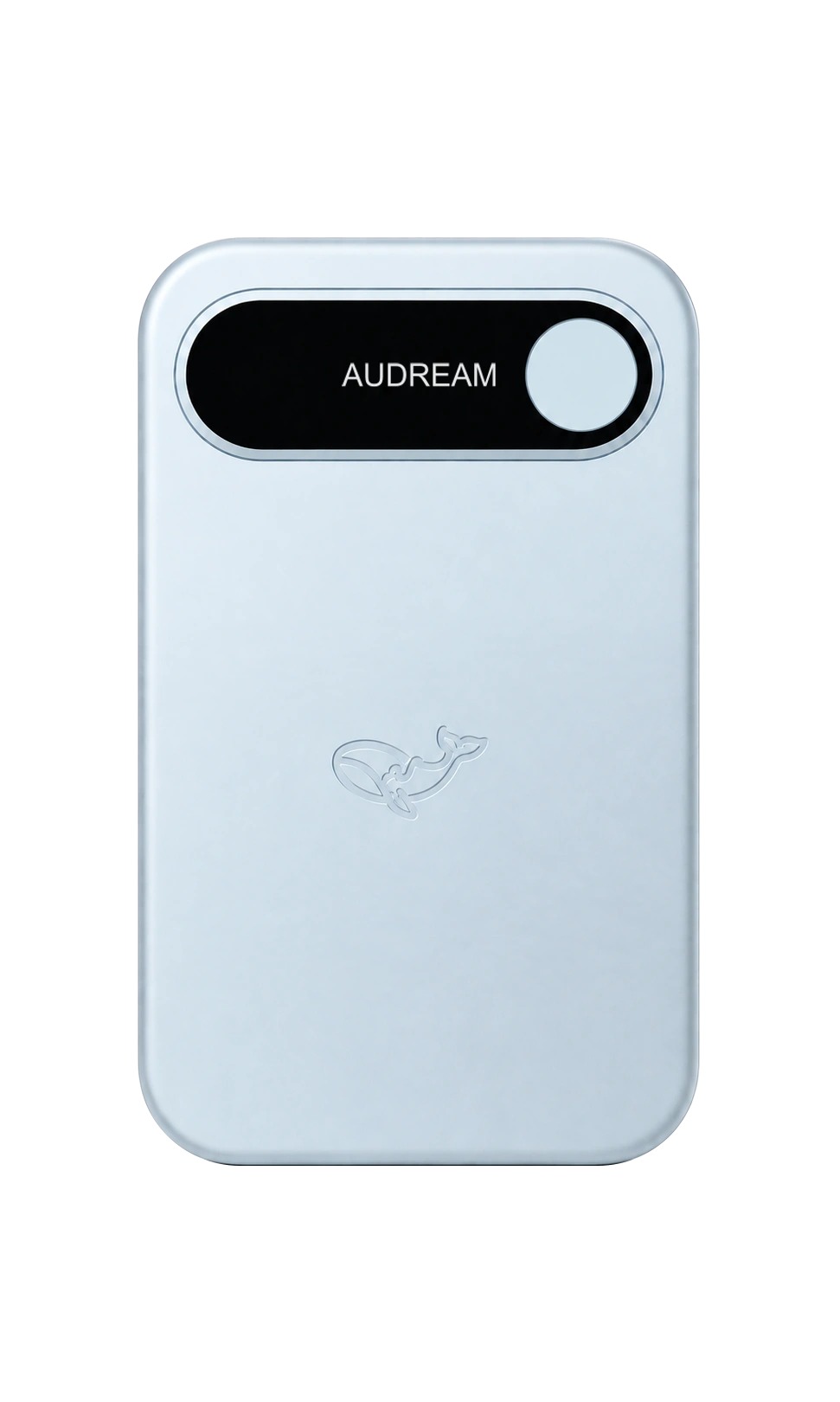 Audream Note in Sky Blue, front design.